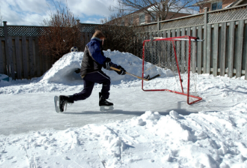Planning to build a backyard ice rink? Skate smoothly with these safety tips